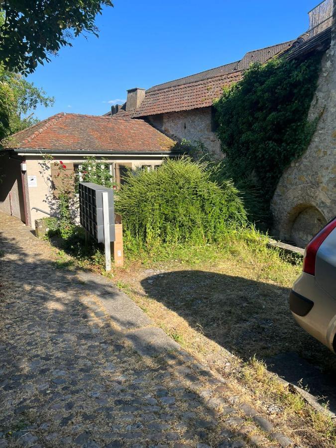 House On Historic City Wall - Freihofapartments บรุกก์ ภายนอก รูปภาพ